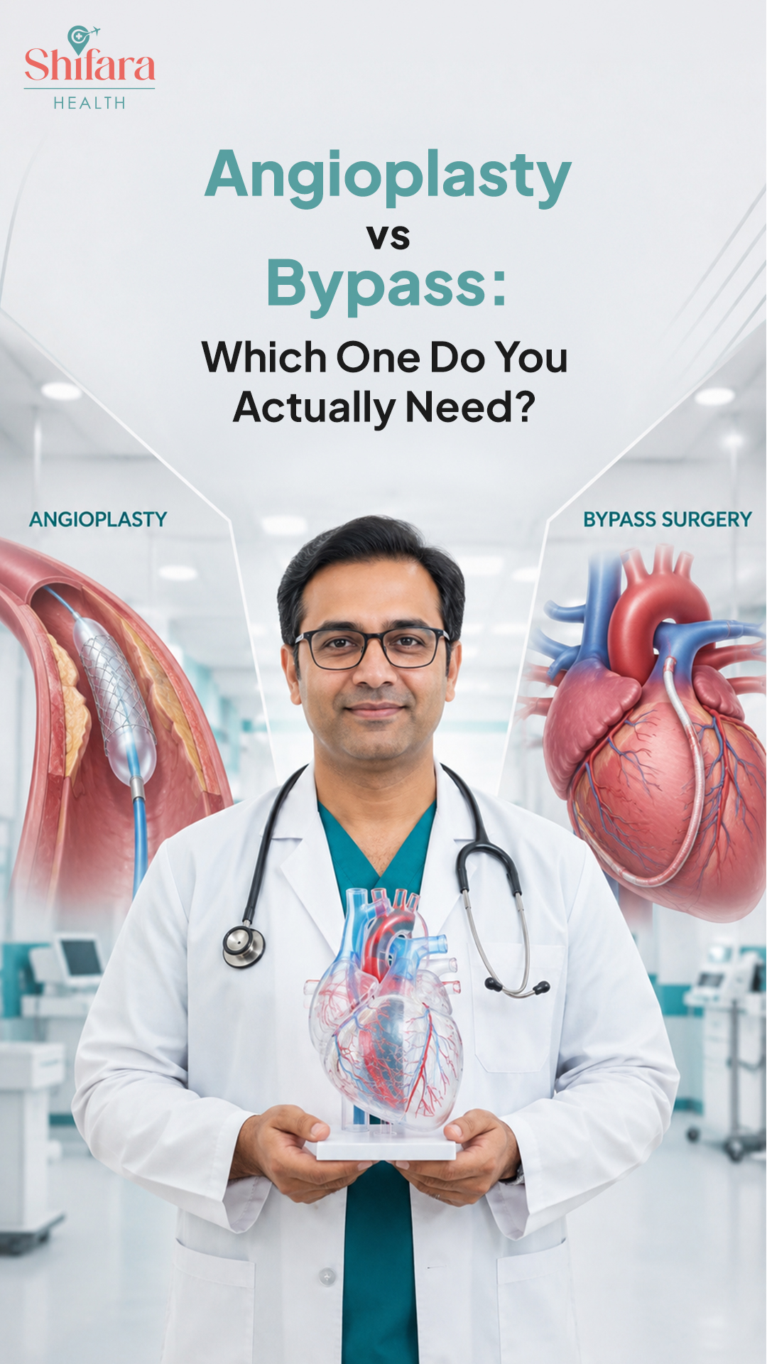 Angioplasty vs. Bypass: Which One Do You Actually Need?